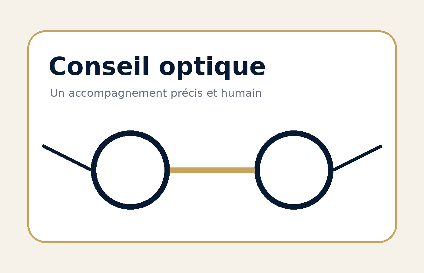 Conseil optique CapitalVue
