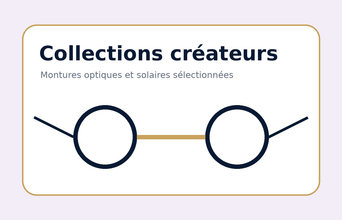 Collections de lunettes